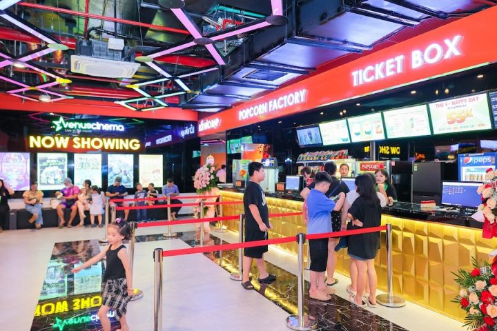 Rạp phim Venus Cinema tại Vincom Hà Giang với không gian hiện đại, thu hút khán giả