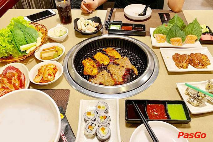 Season BBQ với những món ngon chuẩn Hàn gần Vincom Bà Triệu