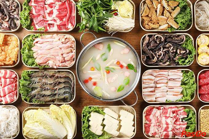 Set lẩu Thái chuẩn vị tại nhà hàng Bếp Thái Koh Yam gần Vincom Bà Triệu