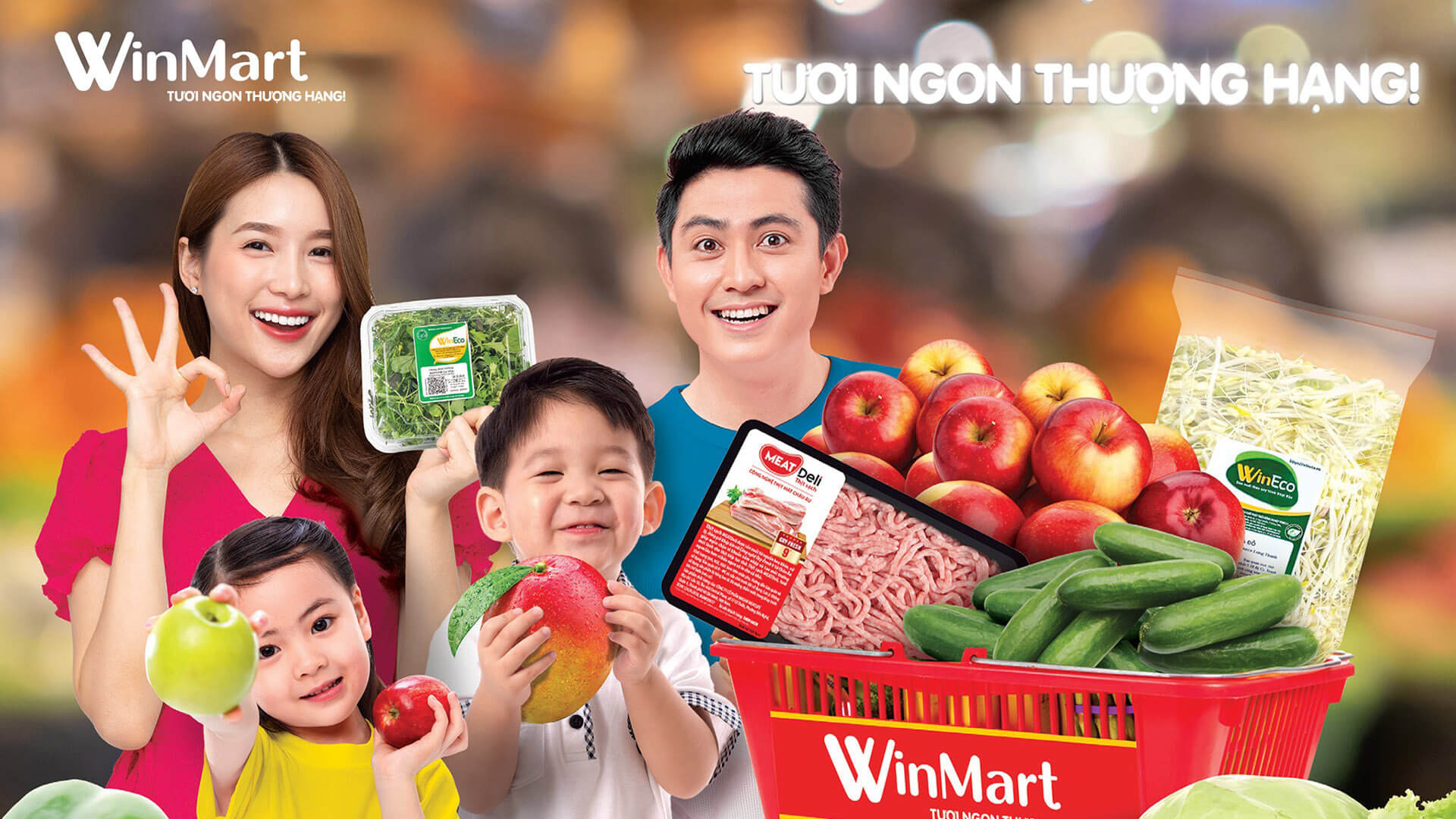 Siêu thị Winmart rộng lớn, đa dạng hàng hóa ở Vincom Ngô Quyền, Đà Nẵng