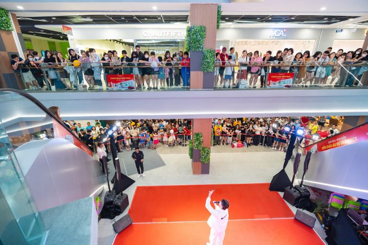 Thiết kế hiện đại của Vincom Plaza Ba Tháng Hai sau tái khai trương