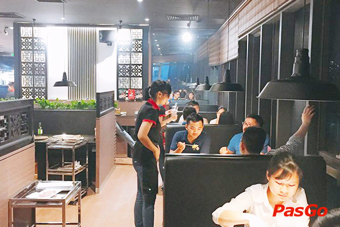 Thiết kế nội thất của Sumo BBQ Vincom Nguyễn Chí Thanh