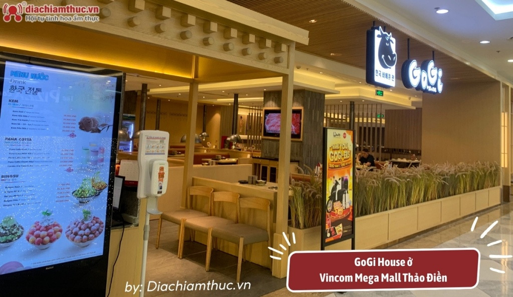 Thịt nướng Hàn Quốc phong phú tại nhà hàng GoGi House