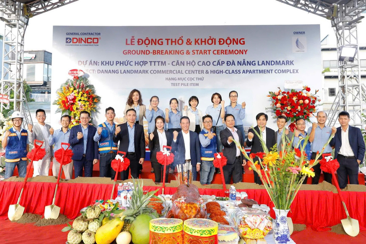 Tiến độ dự án Landmark Tower Đà Nẵng 1
