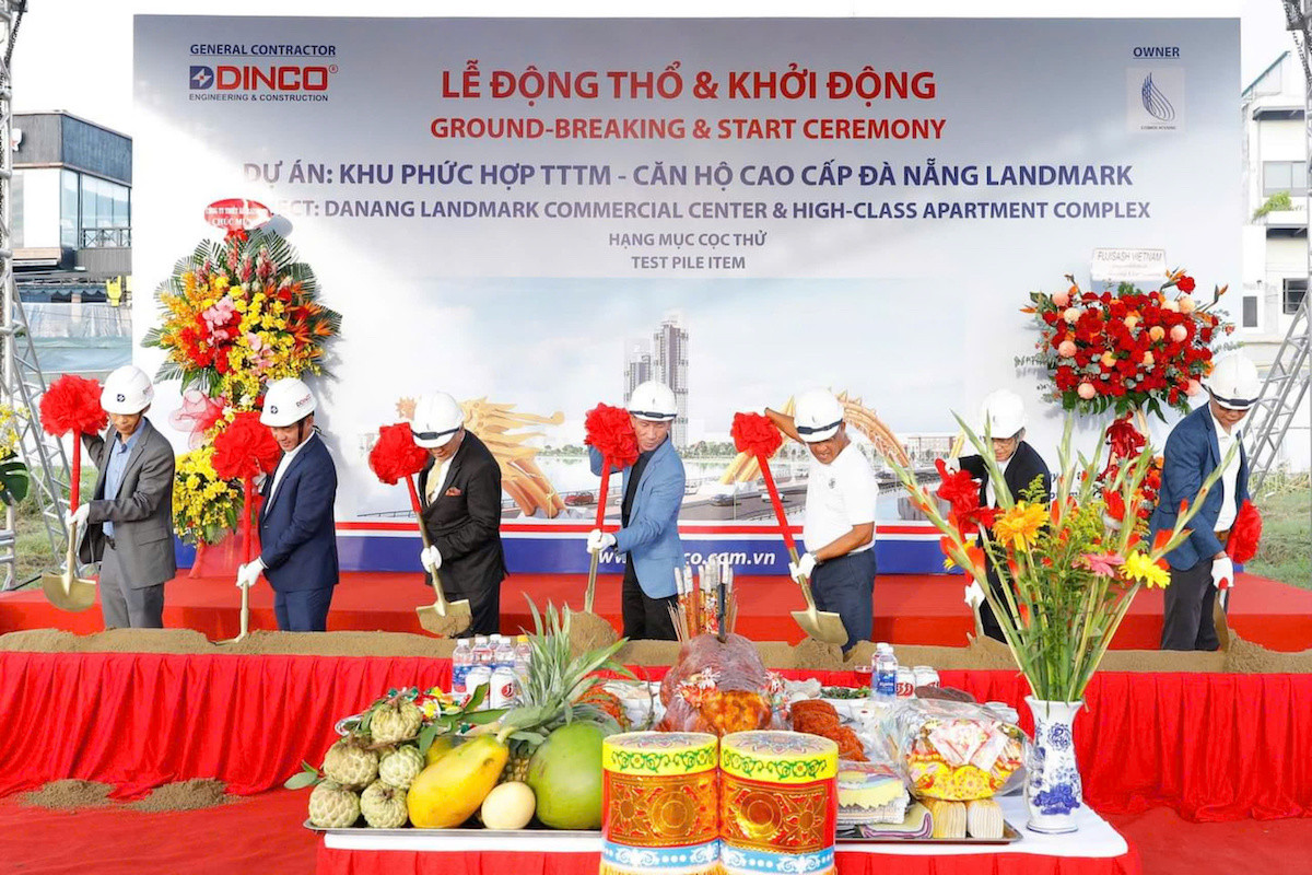 Tiến độ dự án Landmark Tower Đà Nẵng 2