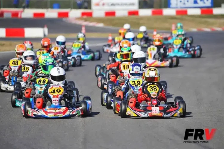Tổng quan đường đua go-kart hiện đại với nhiều khúc cua thách thức
