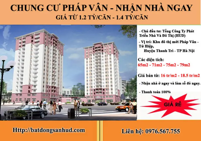 Đánh Giá Chi Tiết Bán Chung Cư Pháp Vân: Top 3 Dự Án Đáng Đầu Tư Nhất Năm 2026