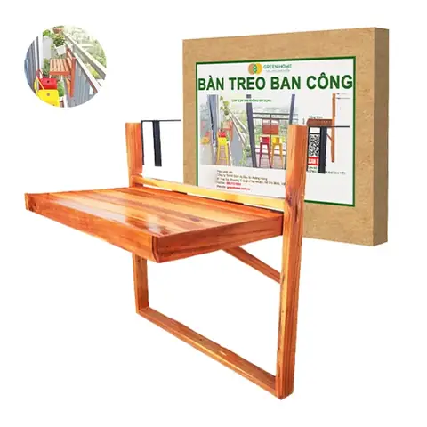 Top 10+ Mẫu Bàn Treo Ban Công Chung Cư Đẹp, Tiết Kiệm Diện Tích 2025
