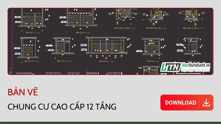 Bản Vẽ Chung Cư 20 Tầng: Chi Tiết Cấu Trúc, Thiết Kế Và Các Quy Chuẩn Cần Biết
