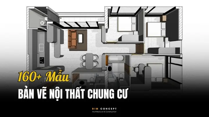 Bản Vẽ Nhà Chung Cư: Các Kiểu Thiết Kế Phổ Biến & Lưu Ý Quan Trọng