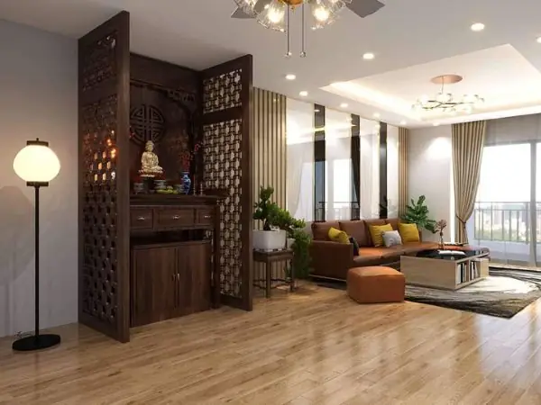 Hướng Dẫn Chi Tiết Cách Bố Trí Bàn Thờ Chung Cư Chuẩn Phong Thủy Và Hiện Đại