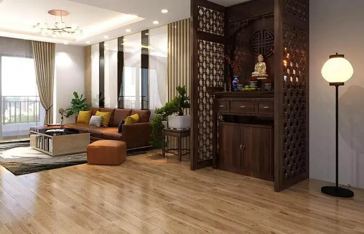 Hướng Dẫn Chi Tiết Cách Bố Trí Bàn Thờ Chung Cư Chuẩn Phong Thủy Và Hiện Đại