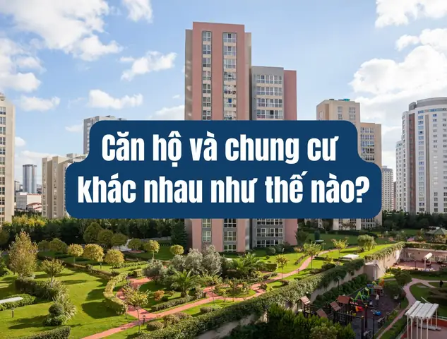Căn Hộ Và Chung Cư Khác Nhau Như Thế Nào? Giải Đáp Chi Tiết Từ A-z