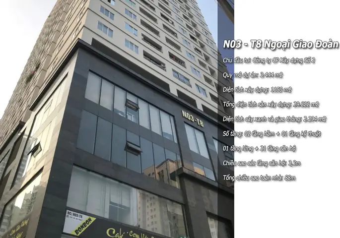 Đánh Giá Chi Tiết Chung Cư N03t8 Ngoại Giao Đoàn: Liệu Có Xứng Đáng Là Nơi An Cư Lý Tưởng?