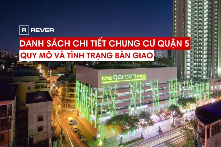 Cập Nhật Bảng Giá Và Thông Tin Chi Tiết Về Các Dự Án Chung Cư Ở Quận 5 Mới Nhất