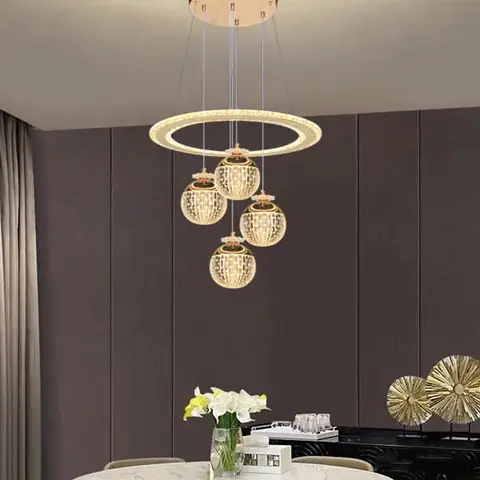 Top 10+ Đèn Bàn Ăn Chung Cư Tốt Nhất, Tiết Kiệm Không Gian & Sang Trọng