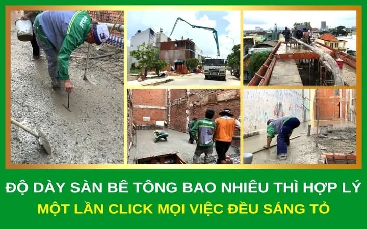 Tiêu Chuẩn Độ Dày Sàn Bê Tông Chung Cư Và Các Quy Định Cần Biết