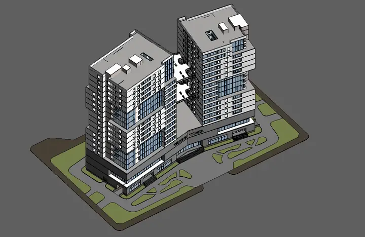 Tổng Quan Về File Revit Chung Cư 15 Tầng Và Các Lưu Ý Khi Sử Dụng