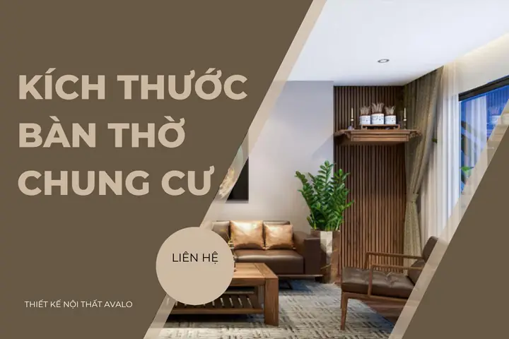 Kích Thước Bàn Thờ Chung Cư Chuẩn Phong Thủy Và Những Lưu Ý Quan Trọng