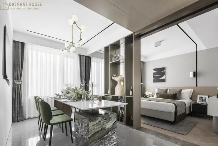 Thiết Kế Chung Cư 1 Phòng Ngủ: 15+ Ý Tưởng Tối Ưu Không Gian Sống Hiện Đại