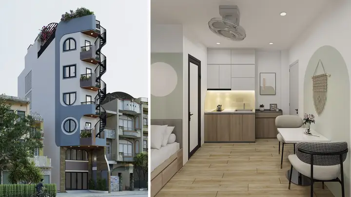 Top 7 Ý Tưởng Thiết Kế Chung Cư Mini Thông Minh Và Tối Ưu Diện Tích Nhất 2026