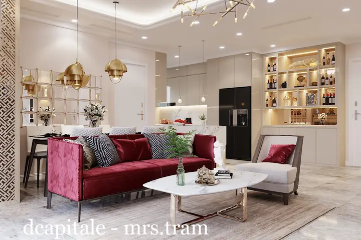 Top 15 Ý Tưởng Thiết Kế Nội Thất Chung Cư 120m2 Đẹp Và Tối Ưu Nhất 2026