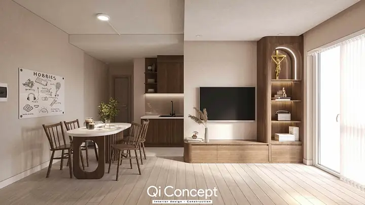 Gợi Ý 10+ Mẫu Thiết Kế Nội Thất Chung Cư 2 Phòng Ngủ Đẹp, Tiện Nghi