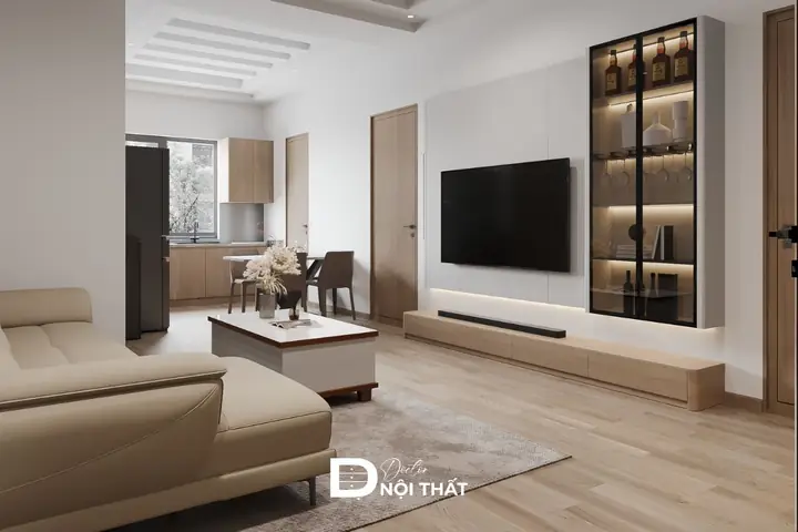 Top 10+ Ý Tưởng Thiết Kế Nội Thất Chung Cư 50m2 Đẹp, Tiện Nghi Và Sang Trọng