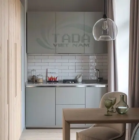 Top 5 Mẫu Tủ Bếp Chung Cư Mini Đẹp, Tiết Kiệm Không Gian Năm 2026