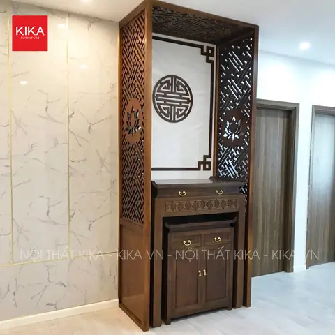 Top 10 Vách Ngăn Bàn Thờ Chung Cư Đẹp, Hiện Đại Và Phong Thủy Tốt Nhất