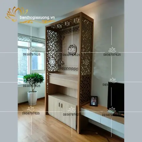 Top 10 Vách Ngăn Bàn Thờ Chung Cư Đẹp, Hiện Đại Và Phong Thủy Tốt Nhất