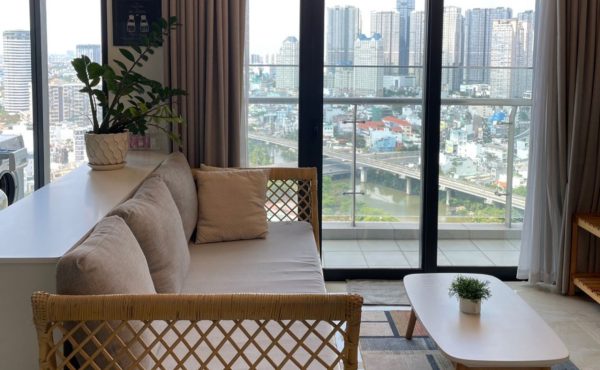 Cho thuê 2PN Aqua 1 Vinhomes Ba Son view Landmark 81, Full NT